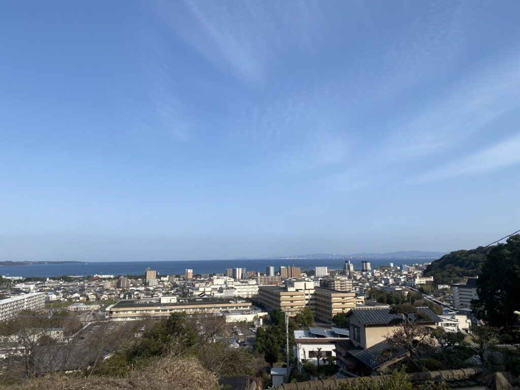 上から見た景色