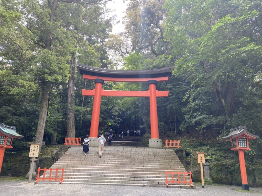 上宮入り口